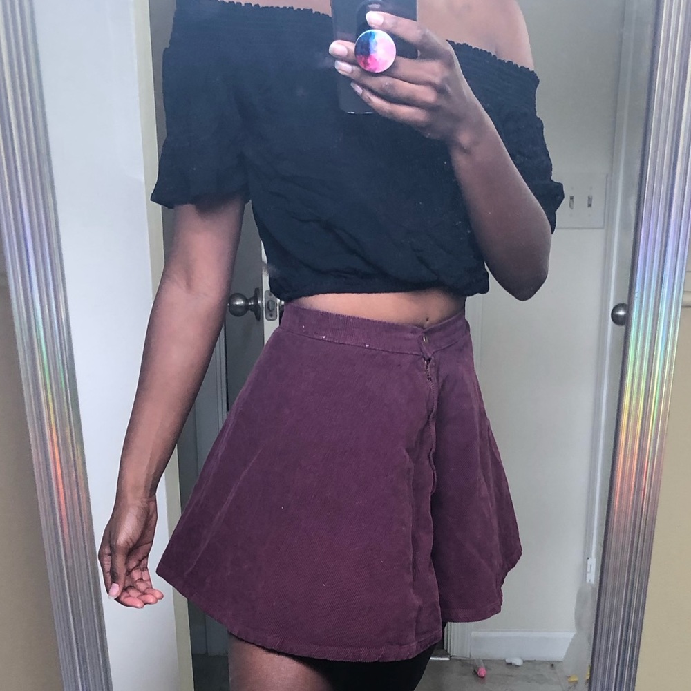 Corduroy Skirt by American Apparel